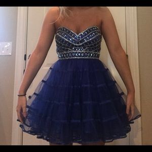 Royal blue prom/ homecoming dress